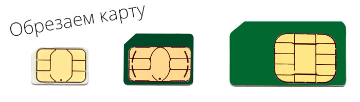 «Как самому сделать micro-SIM из обычной SIM карты?» — Яндекс Кью